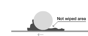 Ordinary fiber (approx. 15μm in diameter)